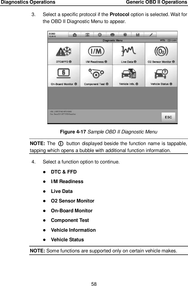 Page 65 of Autel Intelligent Technology MAXISYSELITE2 AUTOMOTIVE DIAGNOSTIC & ANALYSIS SYSTEM User Manual 