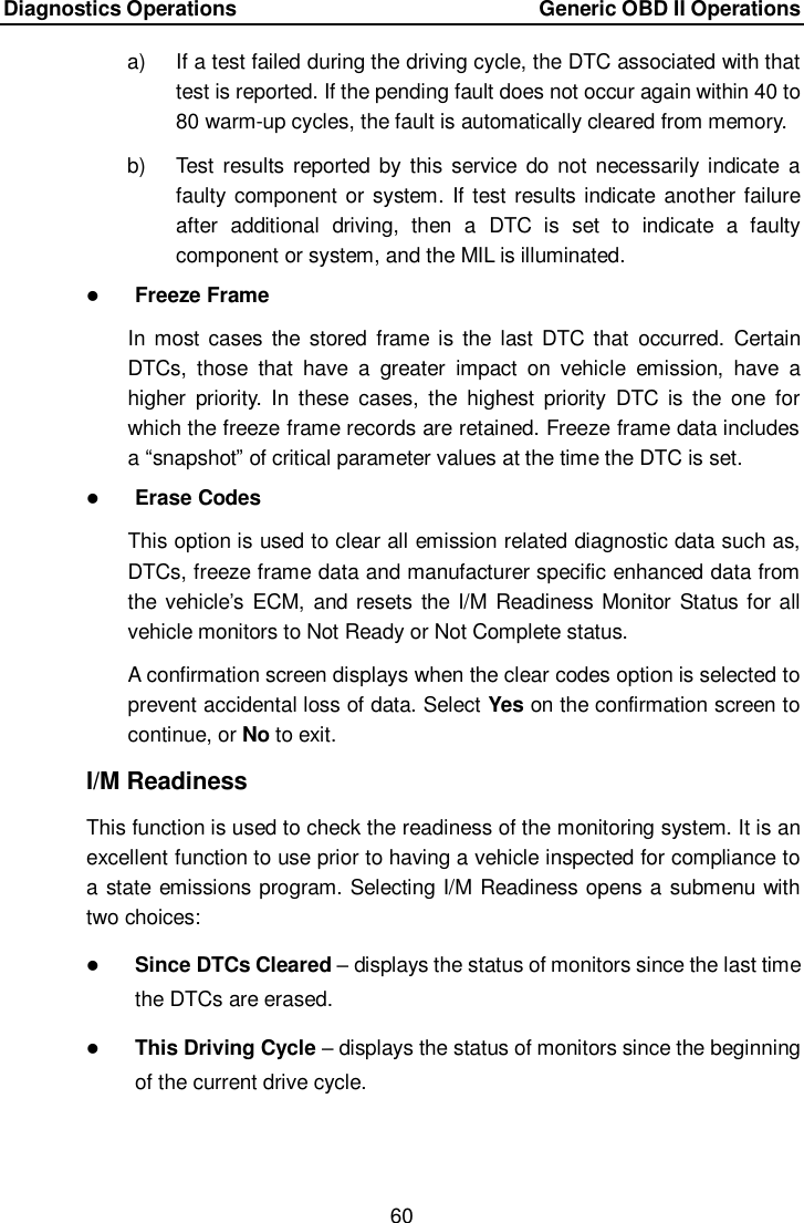 Page 67 of Autel Intelligent Technology MAXISYSELITE2 AUTOMOTIVE DIAGNOSTIC & ANALYSIS SYSTEM User Manual 