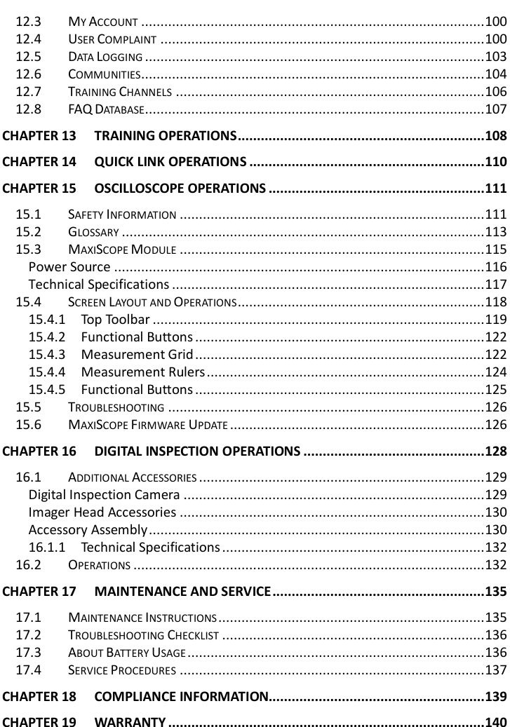 Page 7 of Autel Intelligent Technology MAXISYSELITE2 AUTOMOTIVE DIAGNOSTIC & ANALYSIS SYSTEM User Manual 