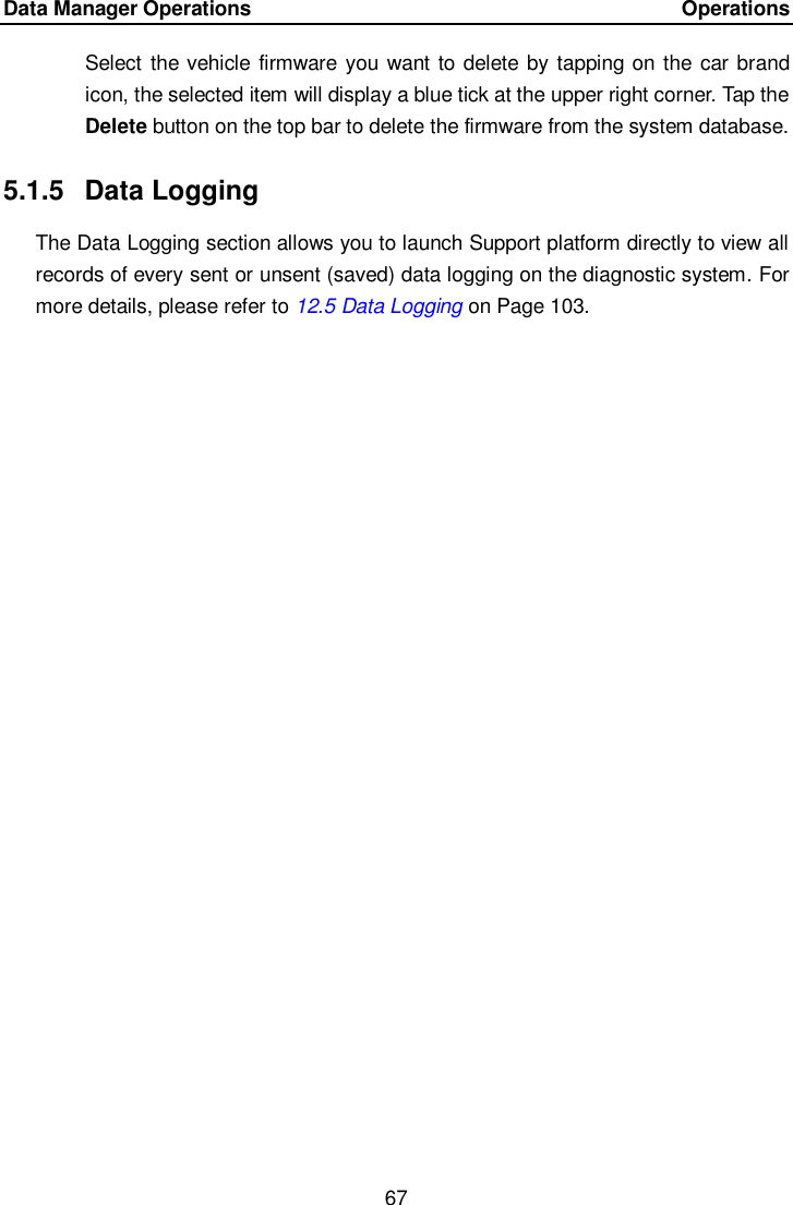 Page 74 of Autel Intelligent Technology MAXISYSELITE2 AUTOMOTIVE DIAGNOSTIC & ANALYSIS SYSTEM User Manual 
