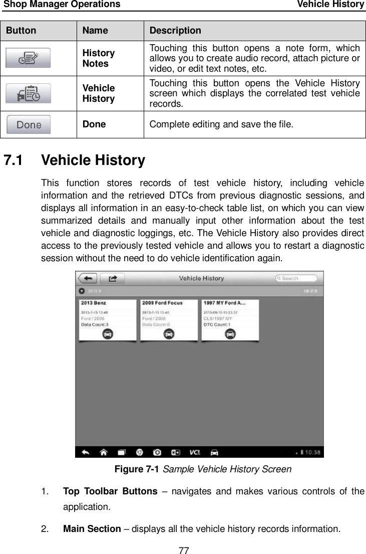 Page 84 of Autel Intelligent Technology MAXISYSMY906BT AUTOMOTIVE DIAGNOSTIC & ANALYSIS SYSTEM User Manual 