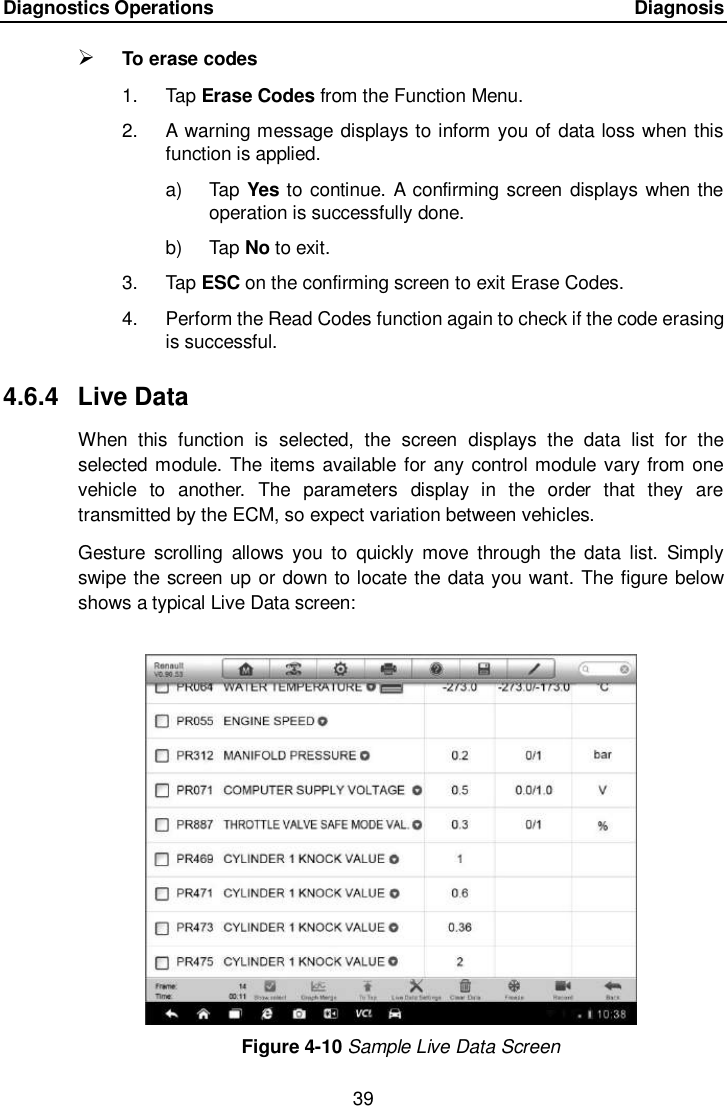 Page 46 of Autel Intelligent Technology MAXISYSMY906TS AUTOMOTIVE DIAGNOSTIC & ANALYSIS SYSTEM User Manual 