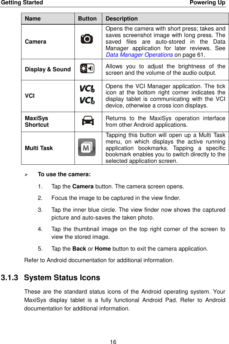 Page 23 of Autel Intelligent Technology MAXISYSMY9082 AUTOMOTIVE DIAGNOSTIC & ANALYSIS SYSTEM User Manual 