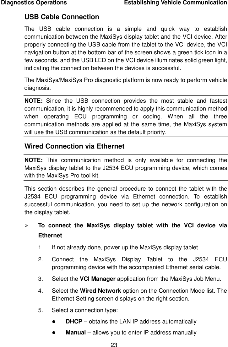 Page 30 of Autel Intelligent Technology MAXISYSMY9082 AUTOMOTIVE DIAGNOSTIC & ANALYSIS SYSTEM User Manual 
