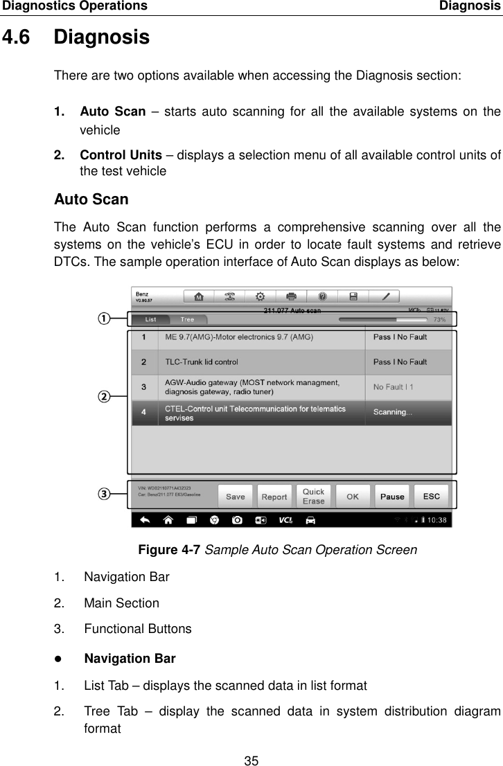 Page 42 of Autel Intelligent Technology MAXISYSMY9082 AUTOMOTIVE DIAGNOSTIC & ANALYSIS SYSTEM User Manual 