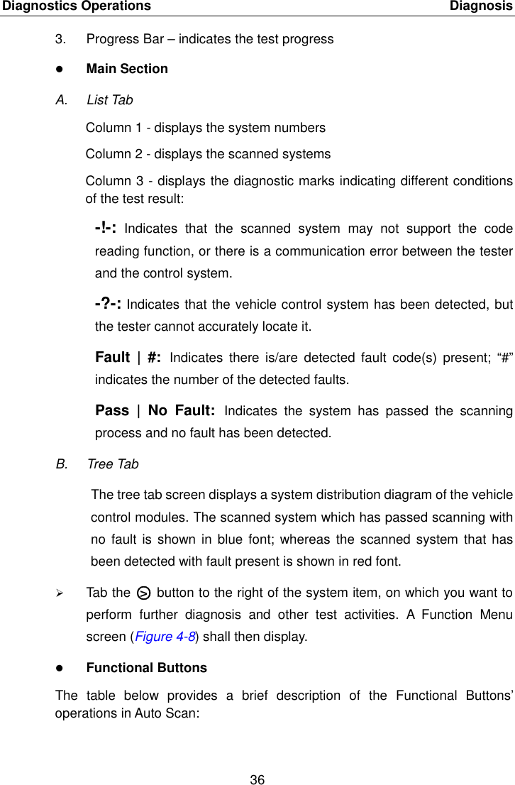 Page 43 of Autel Intelligent Technology MAXISYSMY9082 AUTOMOTIVE DIAGNOSTIC & ANALYSIS SYSTEM User Manual 