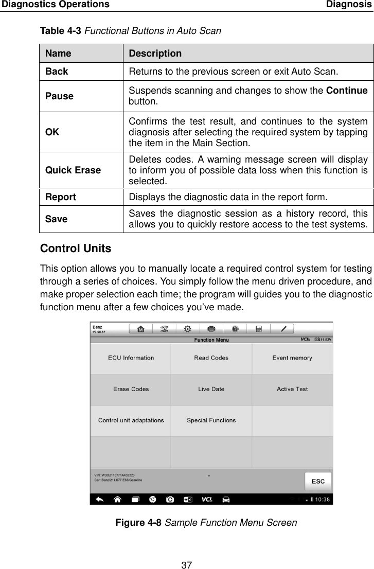 Page 44 of Autel Intelligent Technology MAXISYSMY9082 AUTOMOTIVE DIAGNOSTIC & ANALYSIS SYSTEM User Manual 