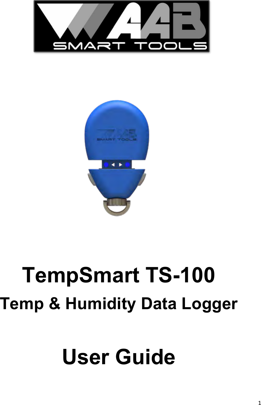 Automatic Airflow Balancing TS100 Smart Environmental Sensor User