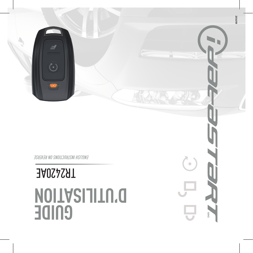 GUIDE D&rsquo;UTILISATION&reg;/MDEA0242RTENGLISH INSTRUCTIONS ON REVERSE2016/08