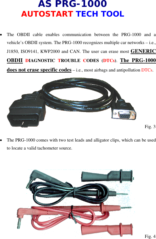 Page 3 of 8 - Autostart Autostart-As-Prg-1000-Users-Manual User_Guide_PRG_1000_