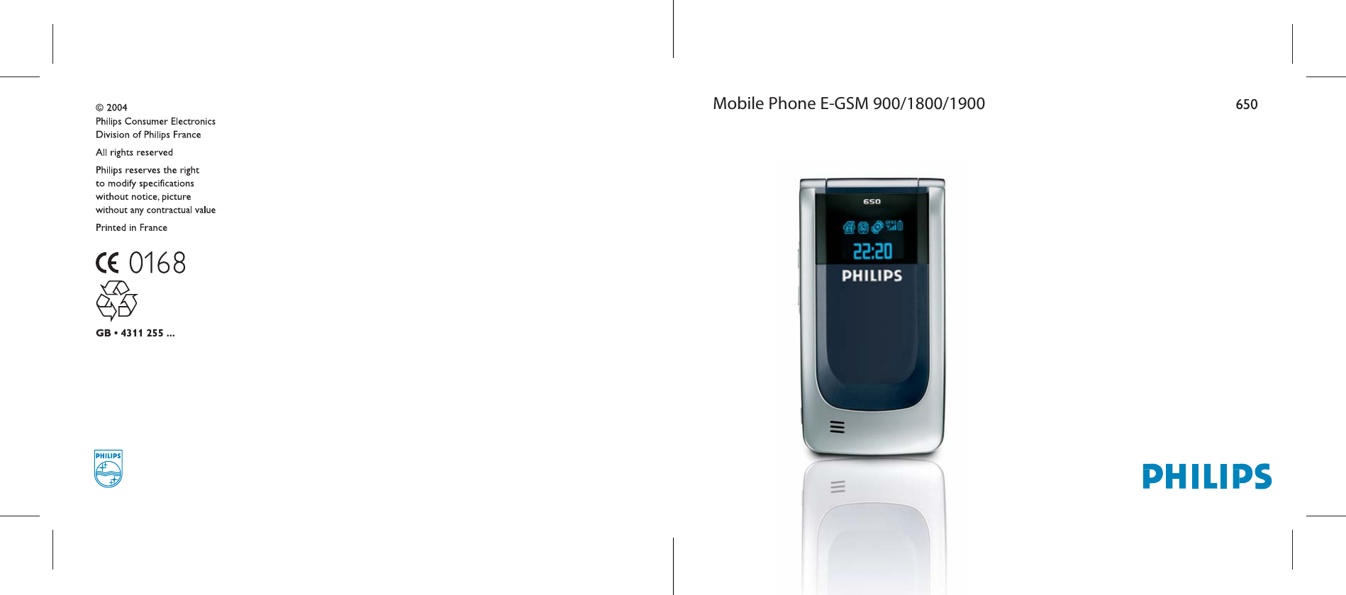 Mobile Phone E-GSM 900/1800/1900650GB &bull; 4311 255 ...