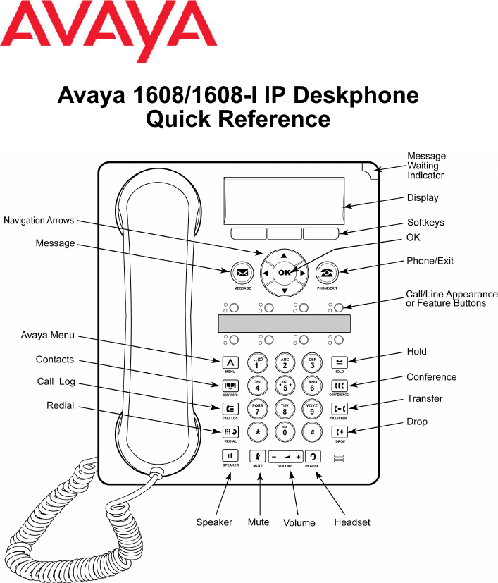 Page 3 of 3 - Avaya Avaya-1608-1608-I-Users-Manual- 1608/1608-I IP Deskphone  Avaya-1608-1608-i-users-manual