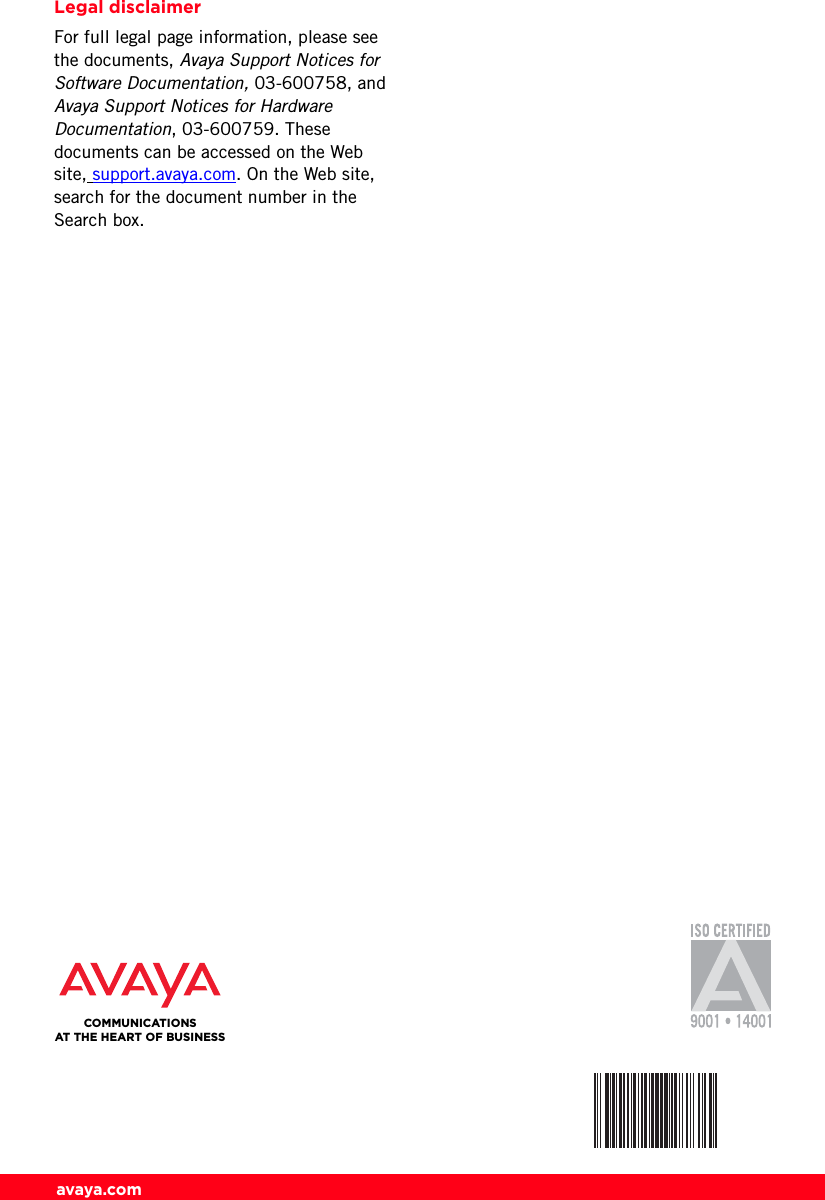 Page 8 of 8 - Avaya Avaya-Distributed-Office-Voice-Mail-Quick-Reference-Guide- 03_602108  Avaya-distributed-office-voice-mail-quick-reference-guide