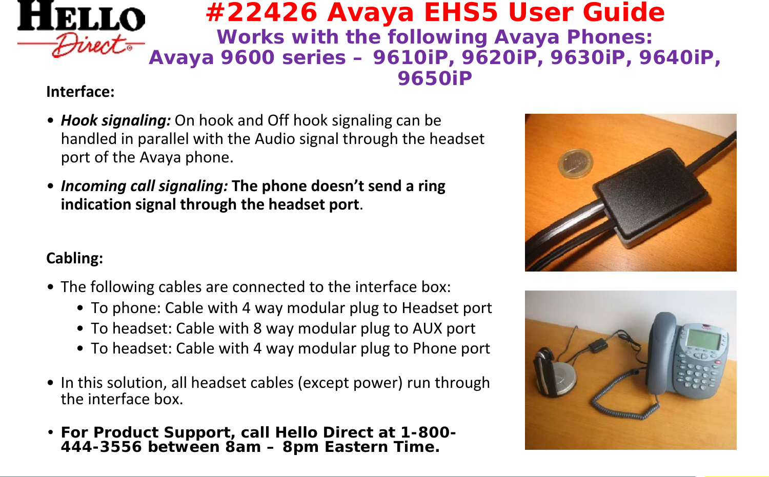Page 1 of 1 - Avaya Avaya-Ehs5-22426-Users-Manual- Microsoft  - EHS5 22426 User Guide [Compatibility Mode] Avaya-ehs5-22426-users-manual