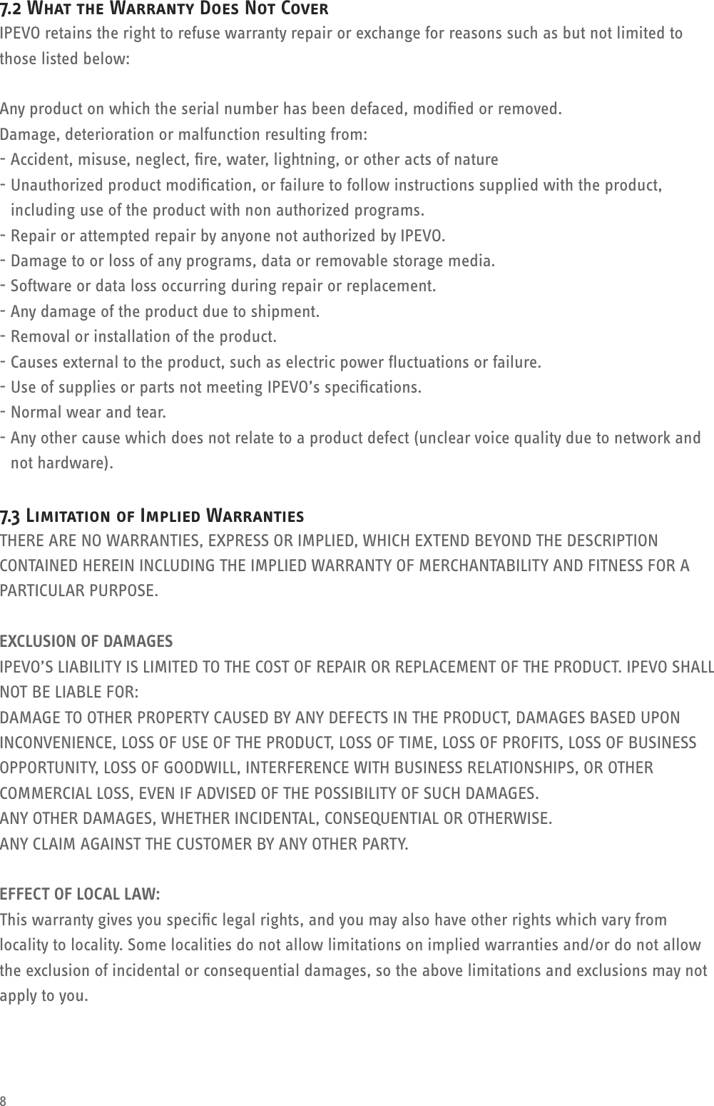 Page 8 of 9 - Avaya Avaya-Fr-33-1-Users-Manual- FR-33.1 Avaya(Eng)  Avaya-fr-33-1-users-manual