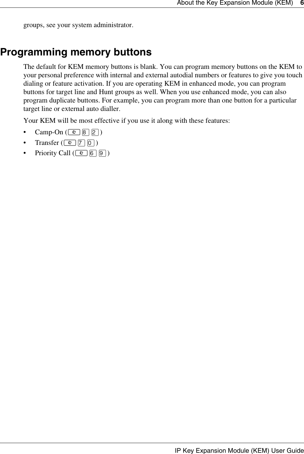 Page 9 of 12 - Avaya Avaya-Ip-Key-Expansion-Module-Kem-User-Guide- [NN40050-103] IP Key Expansion Module (KEM) User Guide  Avaya-ip-key-expansion-module-kem-user-guide