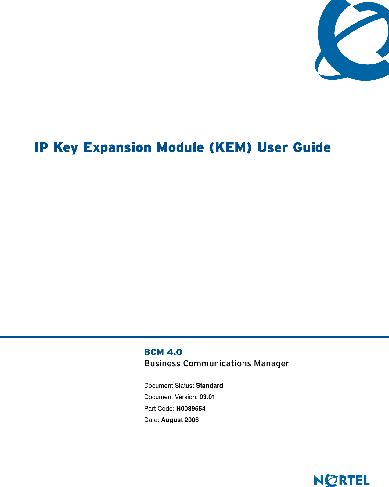Page 1 of 12 - Avaya Avaya-Ip-Key-Expansion-Module-Kem-User-Guide- IP Key Expansion Module (KEM) User Guide  Avaya-ip-key-expansion-module-kem-user-guide