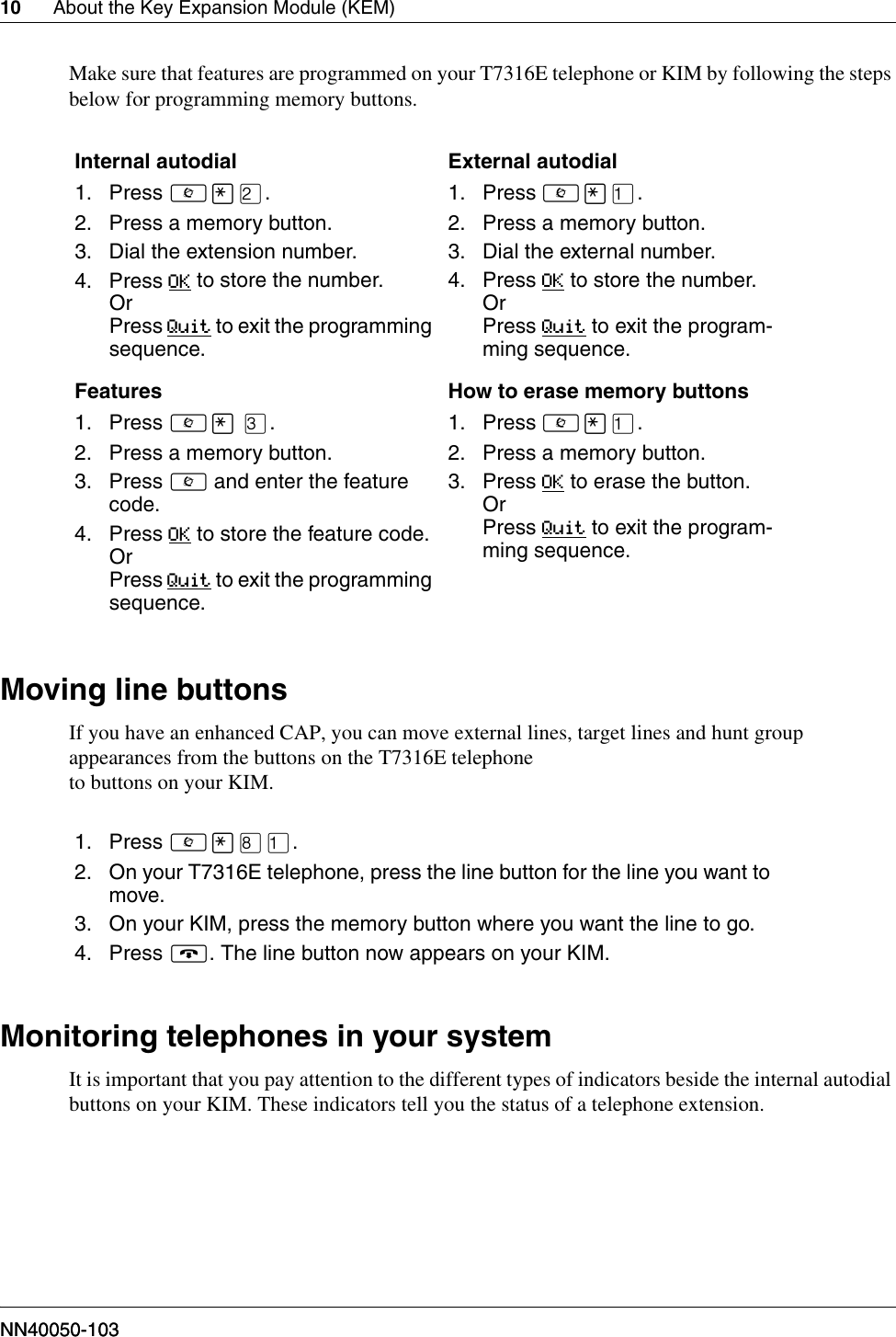 Page 10 of 12 - Avaya Avaya-Ip-Key-Expansion-Module-Kem-User-Guide- IP Key Expansion Module (KEM) User Guide  Avaya-ip-key-expansion-module-kem-user-guide