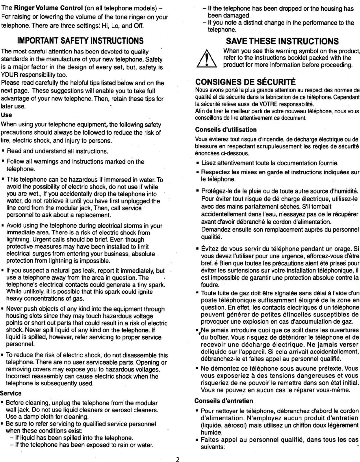 Page 2 of 4 - Avaya Avaya-Lucent-2500-Mmgn-Quick-Reference-Guide-  Avaya-lucent-2500-mmgn-quick-reference-guide