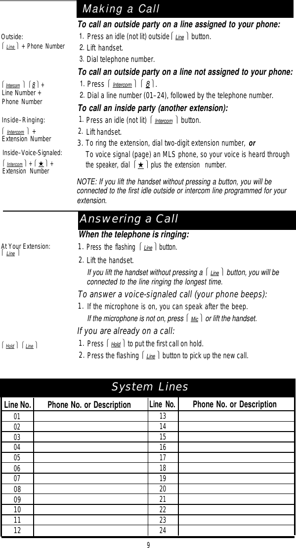 Page 9 of 9 - Avaya Avaya-Partner-34D-Quick-Reference-Guide- ManualsLib - Makes It Easy To Find Manuals Online!  Avaya-partner-34d-quick-reference-guide