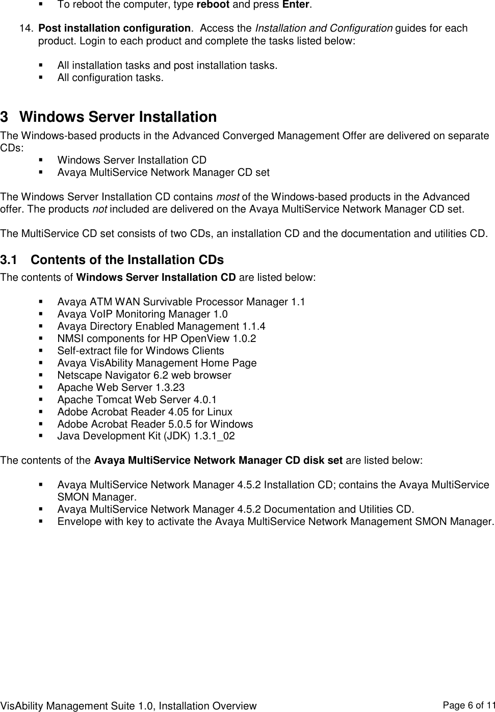 Page 6 of 11 - Avaya Avaya-Visability-Management-Suite-1-0-Advanced-Converged-Management-Offer-Overview-  Avaya-visability-management-suite-1-0-advanced-converged-management-offer-overview