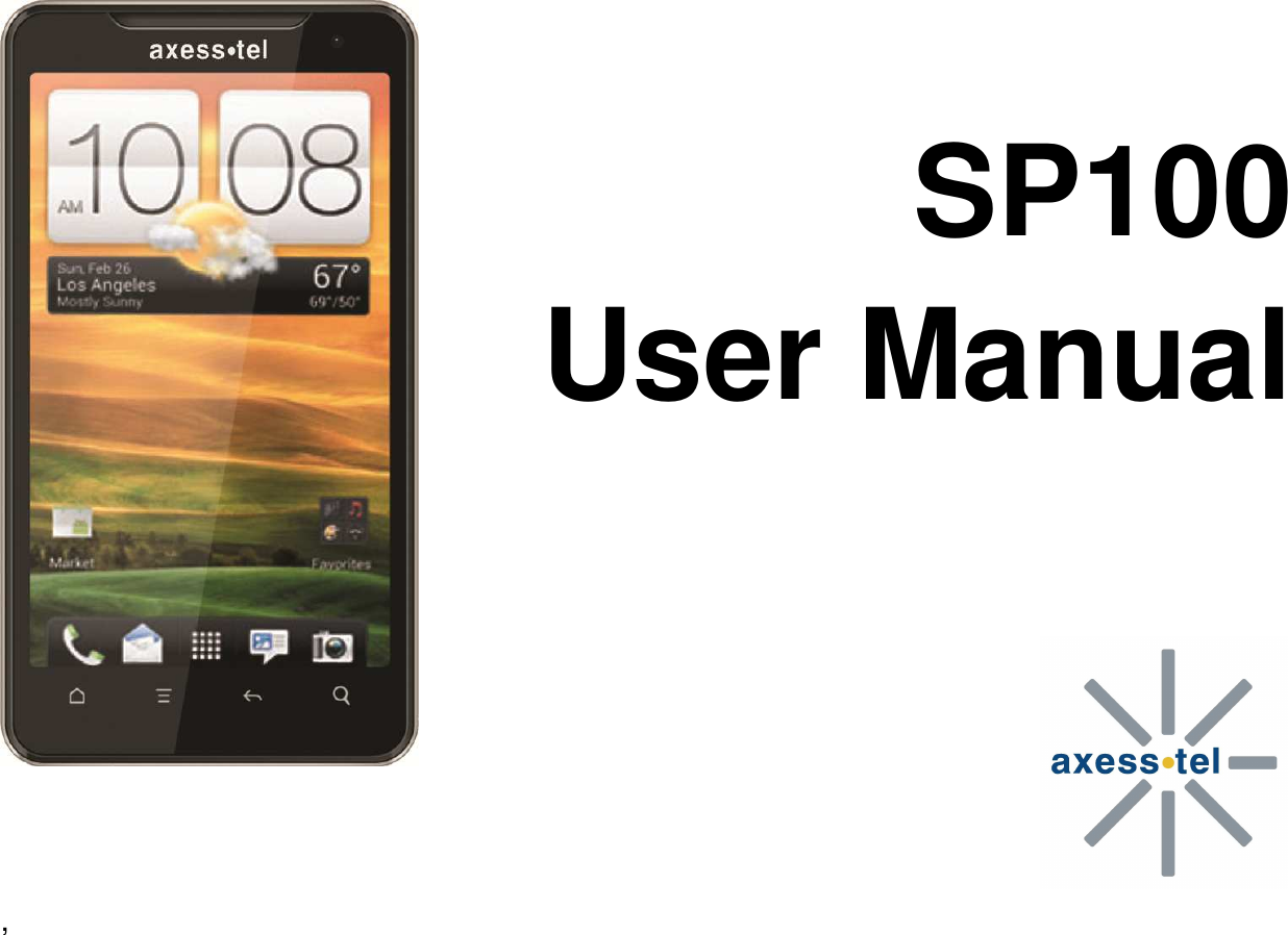                                                                      SP100 User Manual            ,    