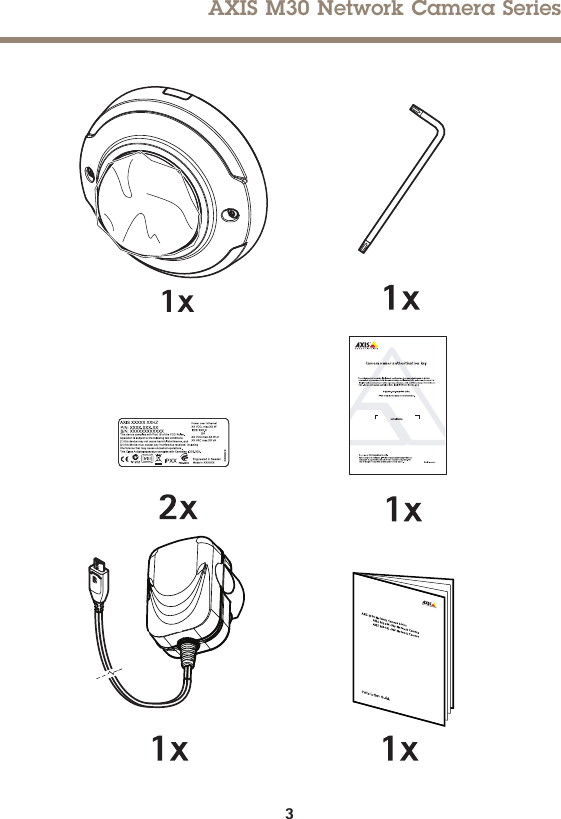 AXIS M30 Network Camera Series3