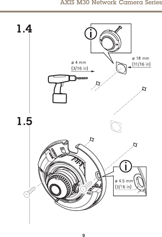 AXIS M30 Network Camera Series9