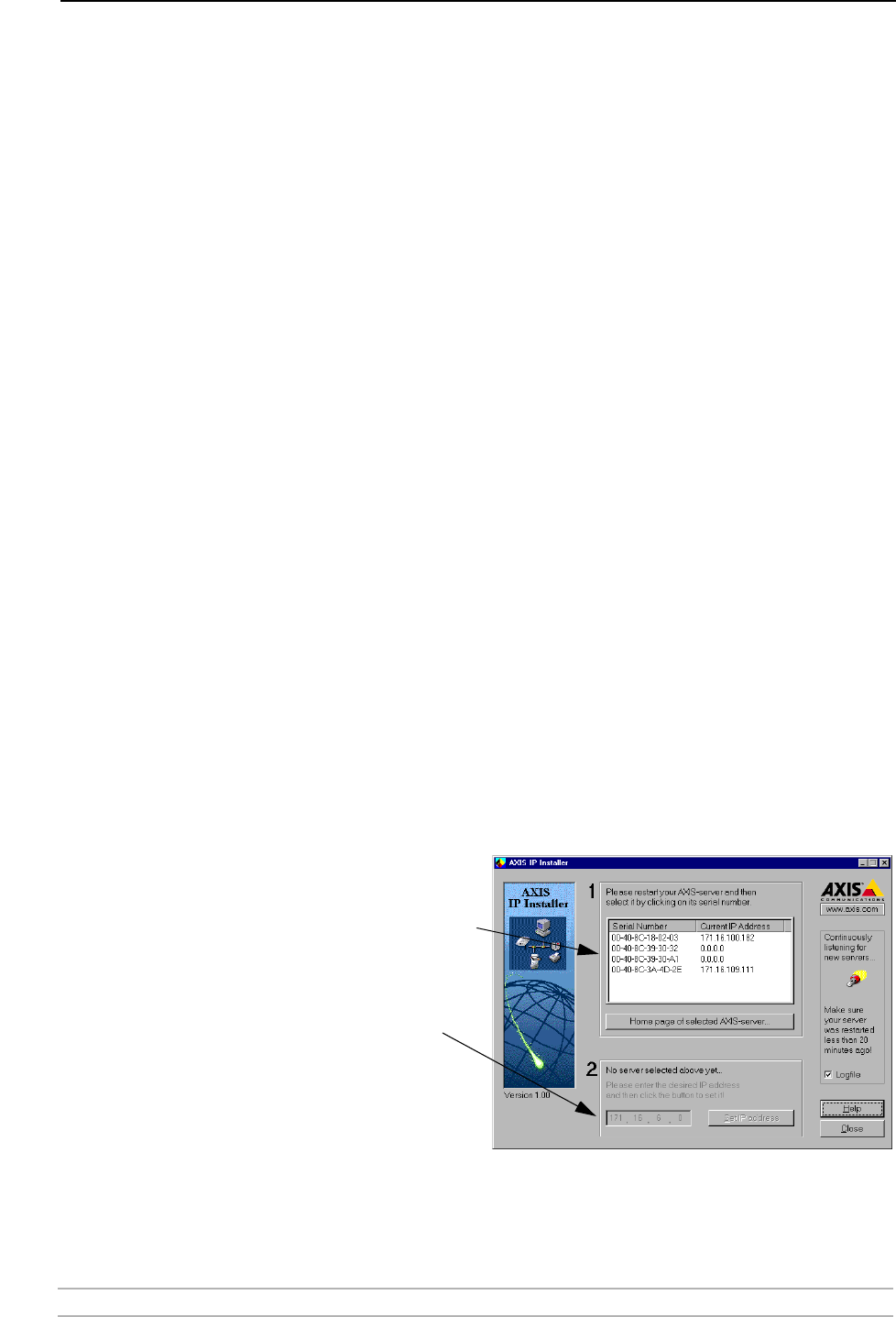 axis ip installer