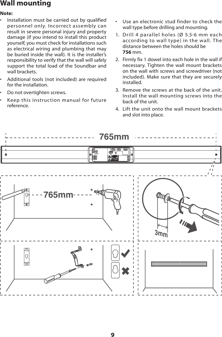 Azlan Logistics SB-1900P VISION SB-1900P Active Soundbar User Manual