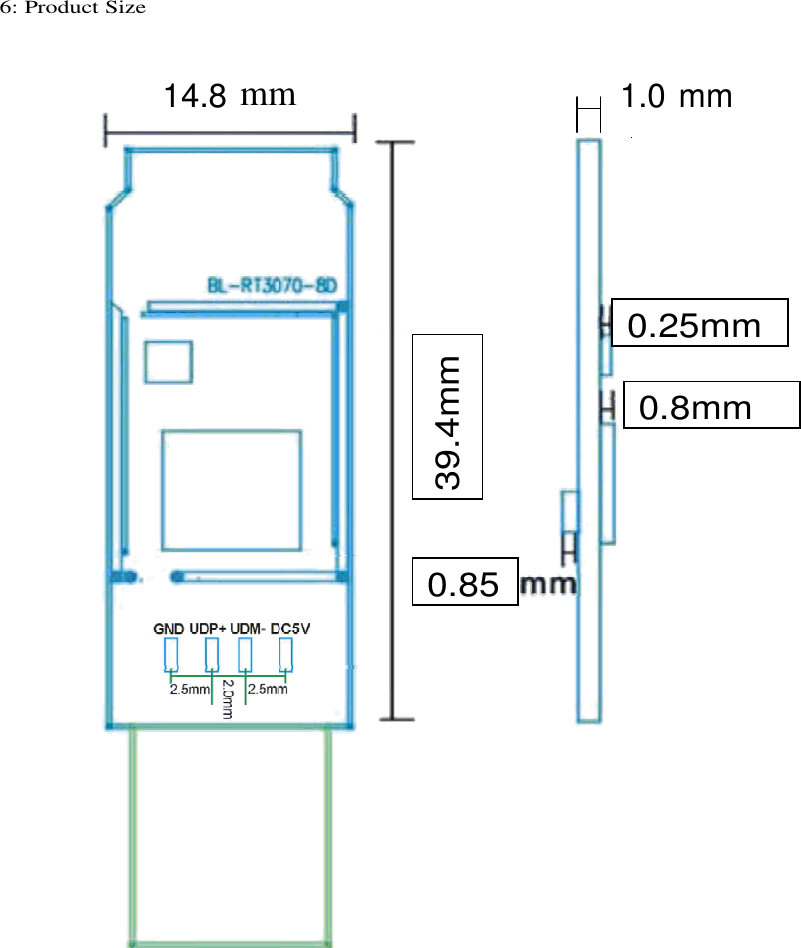 B LINK ELECTRONIC BL-LW02-2 Wifi Module User Manual Users Manual