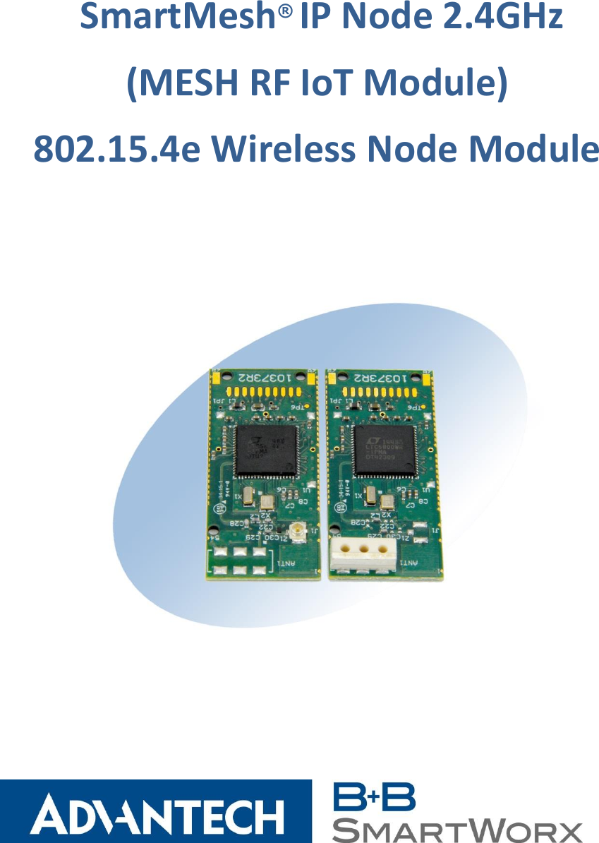 B Plus B SmartWorx WSM2400 MESH RF LoT Module User Manual