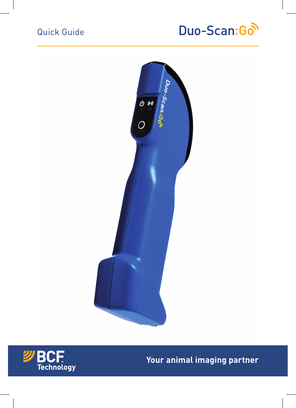 Quick GuideYour animal imaging partner