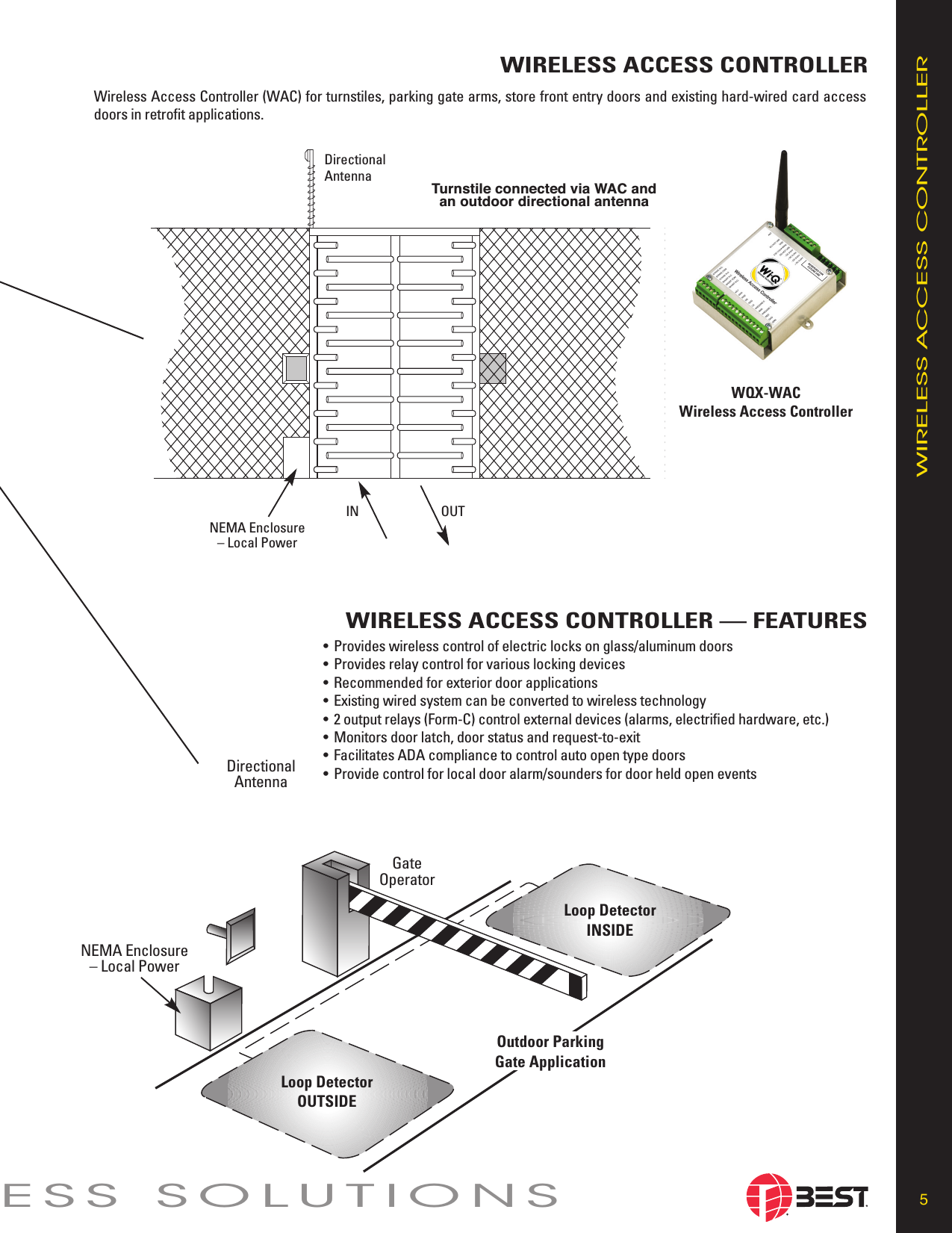 Page 5 of 12 - BEST  Wi-Q Technology - Wireless Access Management WIQ WEB