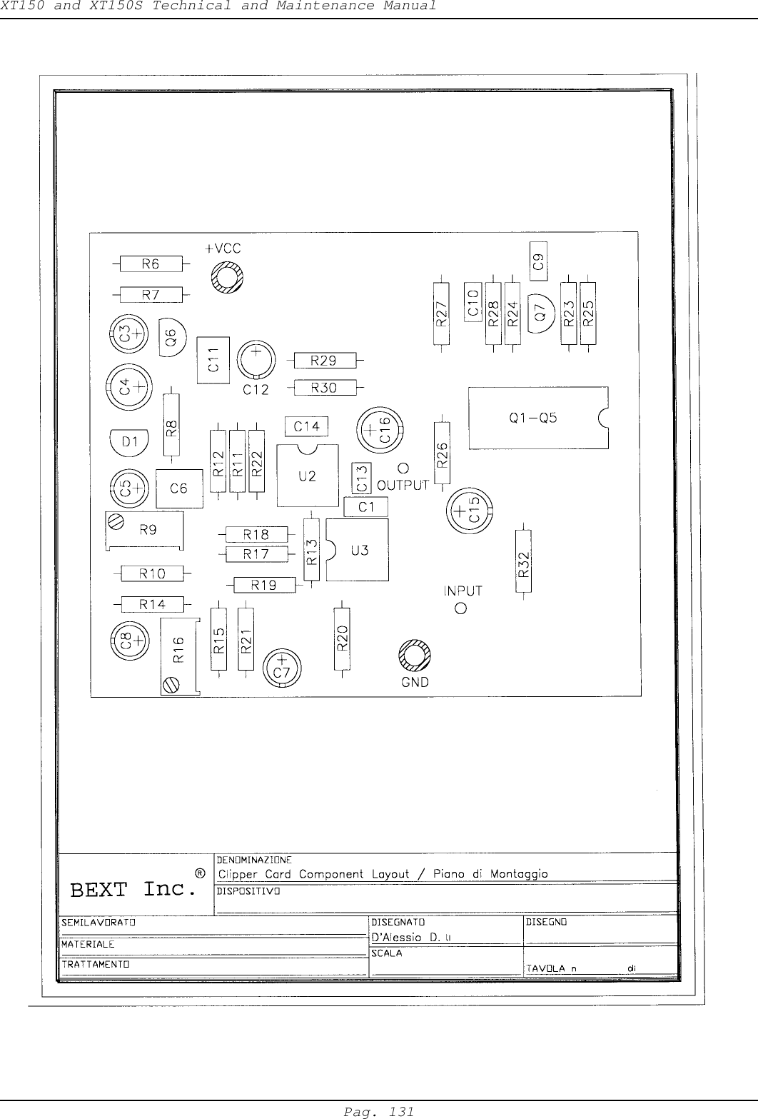 XT150 and XT150S Technical and Maintenance ManualPag. 131