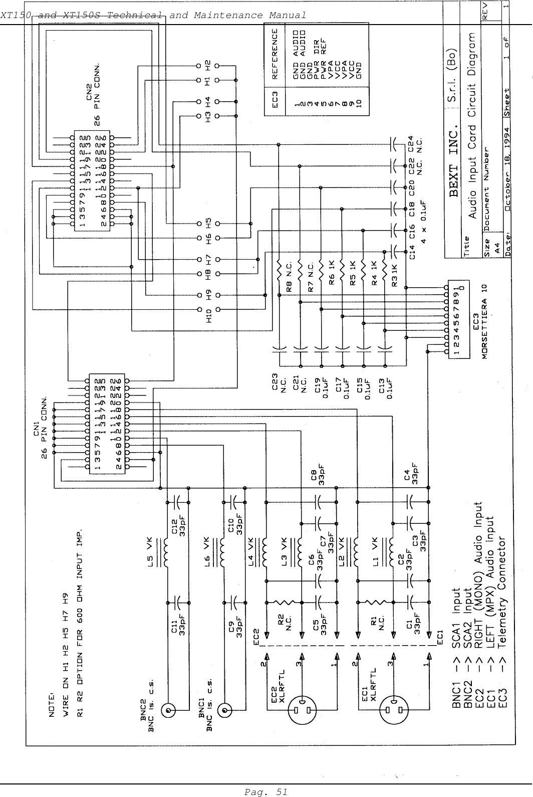 XT150 and XT150S Technical and Maintenance ManualPag. 51