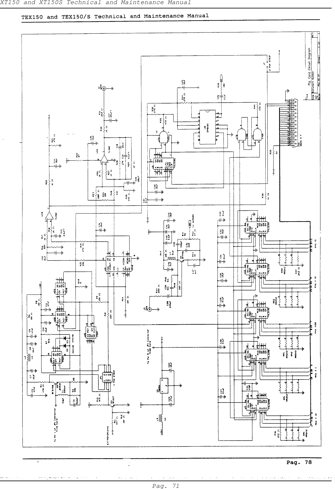 XT150 and XT150S Technical and Maintenance ManualPag. 71