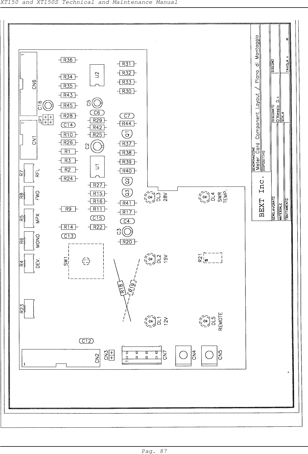XT150 and XT150S Technical and Maintenance ManualPag. 87