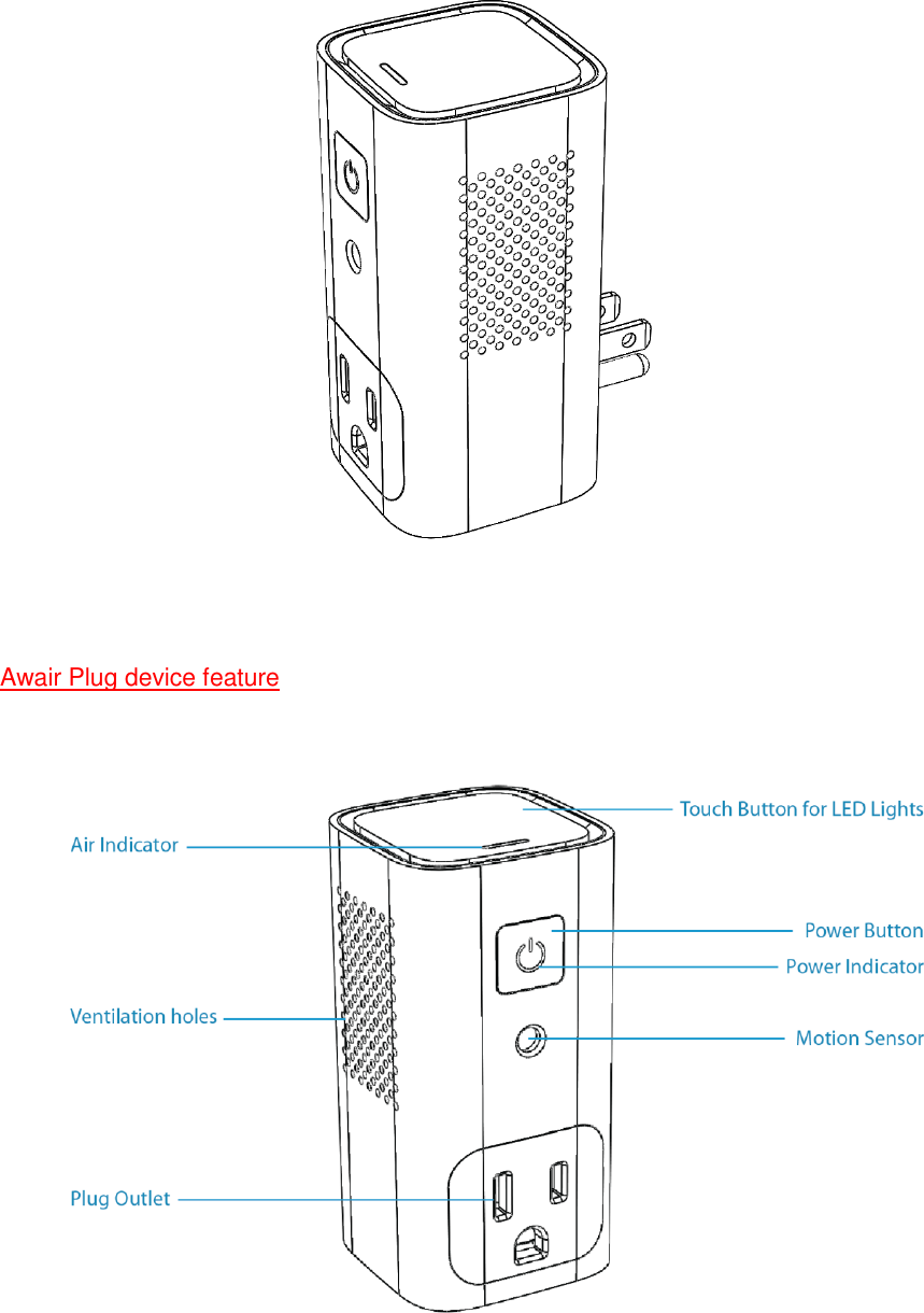 Awair Plug device feature 