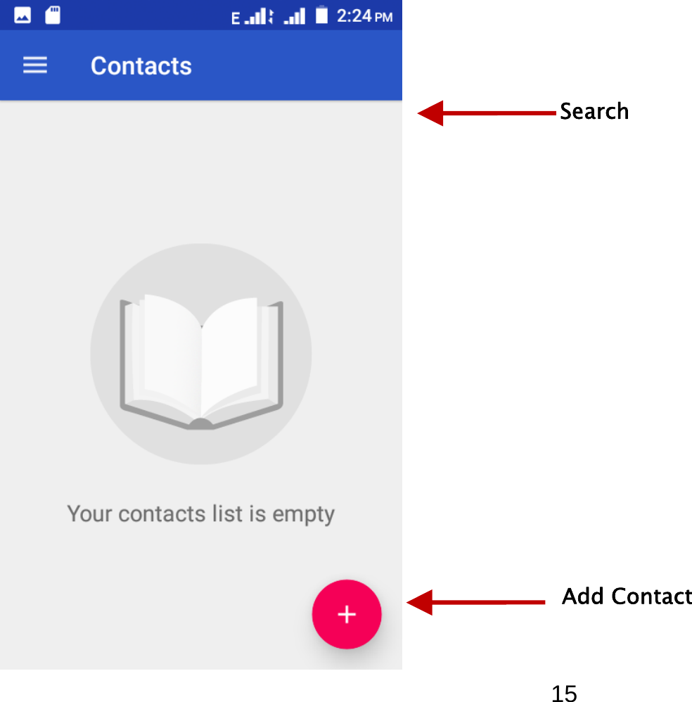   15   Search Add Contact 