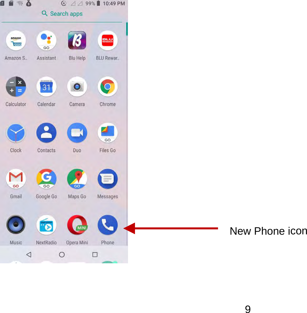   9 New Phone icon 