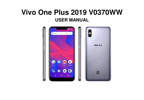  Vivo One Plus 2019 V0370WW USER MANUAL   