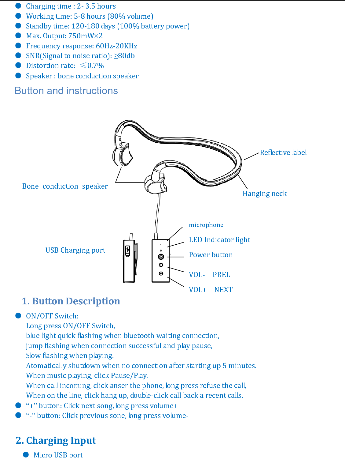 BOTERLAN TECHNOLOGY BTL-G002B Bluetooth Speaker User Manual BTL G002B