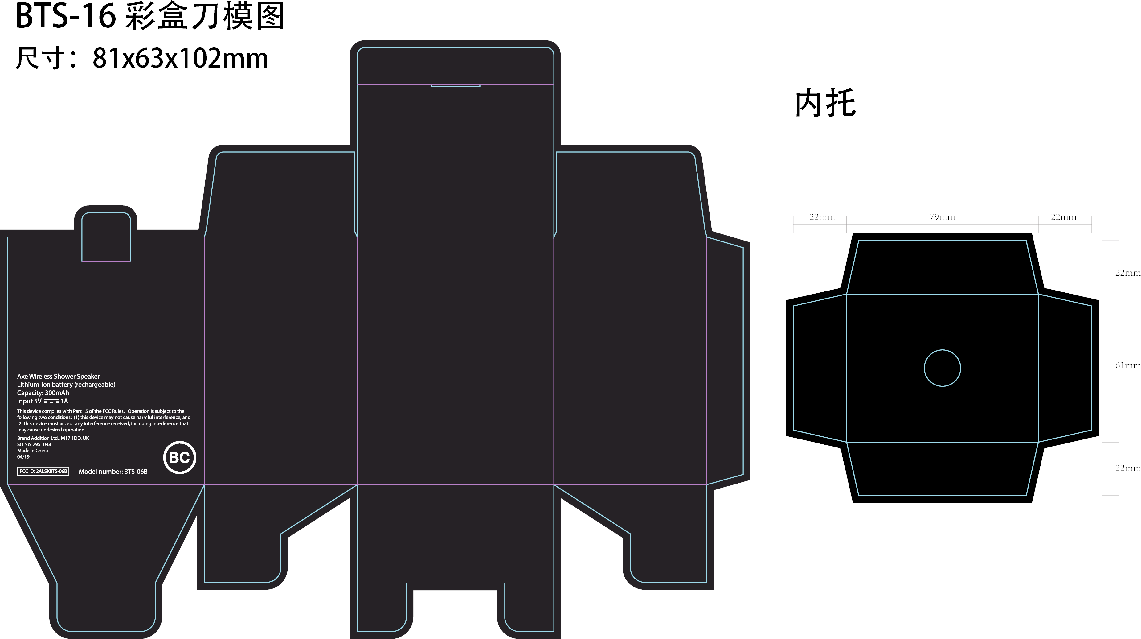 axe wireless shower speaker