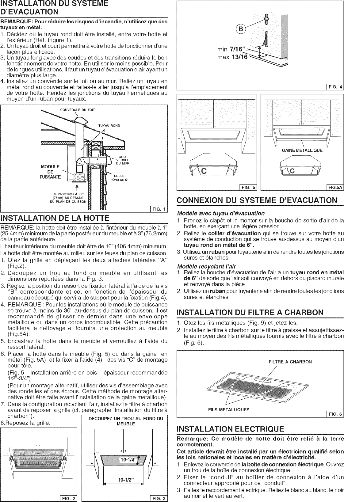 Page 6 of 8 - BROAN  Range Hood Manual L1002445