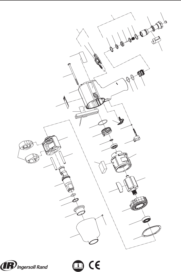 BT 2150 Parts Information Manual, Air Impact Wrench, And 2151S User