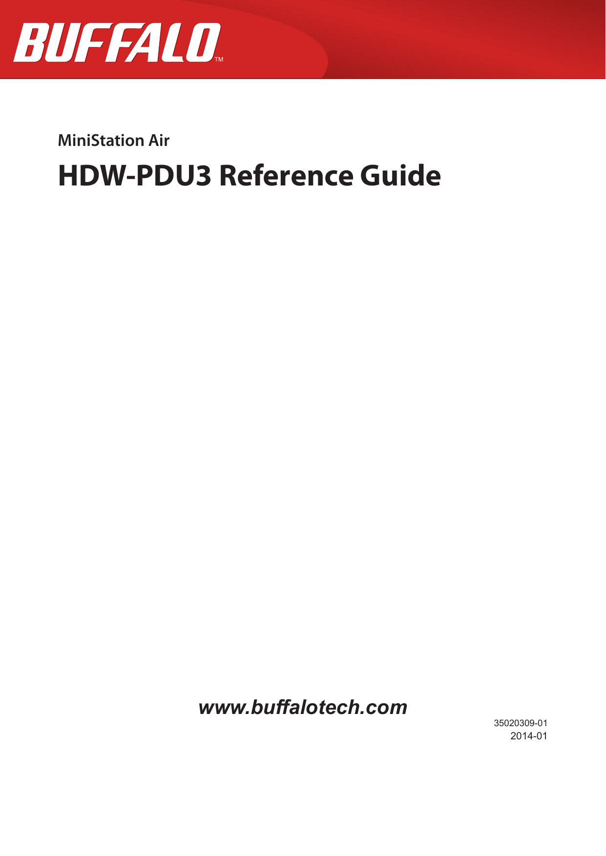 MiniStation AirHDW-PDU3 Reference Guidewww.buffalotech.com35020309-012014-01