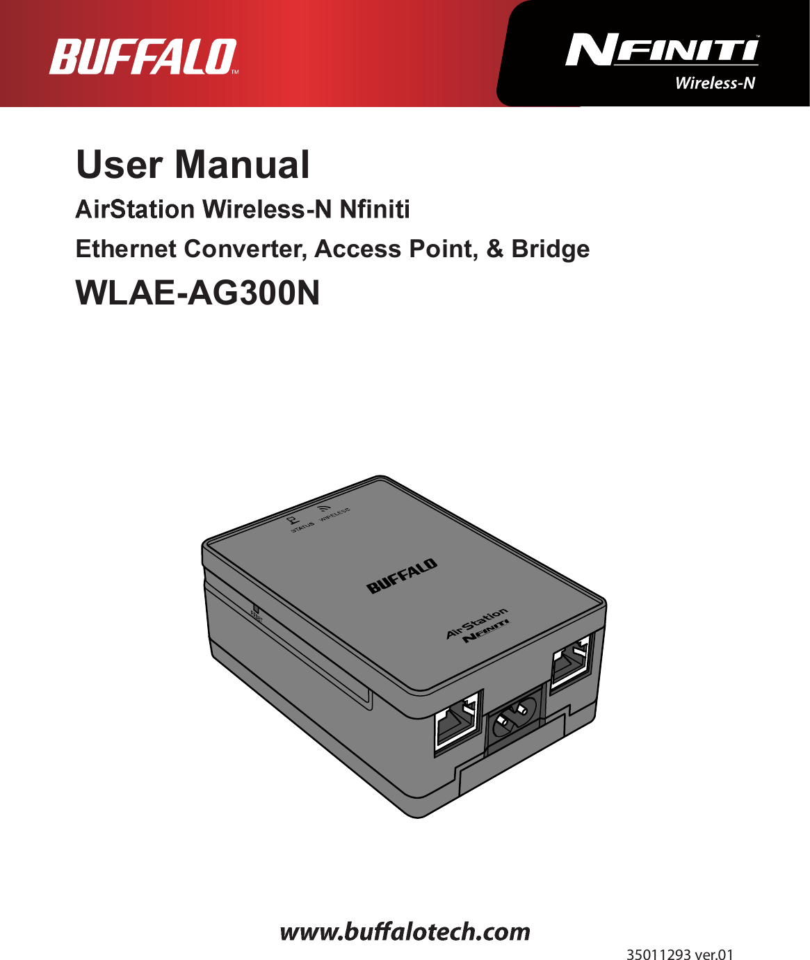User ManualEthernet Converter, Access Point, &amp; BridgeWLAE-AG300Níëðïïîçí ª»®òðï