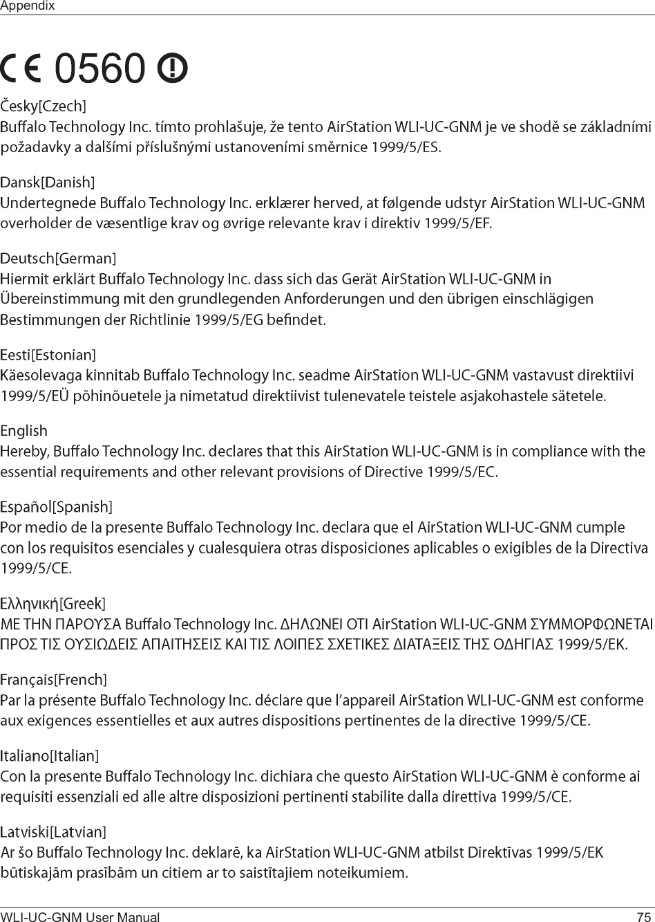 AppendixWLI-UC-GNM User Manual 75D¾»®»·²-¬·³³«²¹ ³·¬ ¼»² ¹®«²¼´»¹»²¼»² ß²º±®¼»®«²¹»² «²¼ ¼»² $¾®·¹»² »·²-½¸´&lt;¹·¹»² Û²¹´·-¸