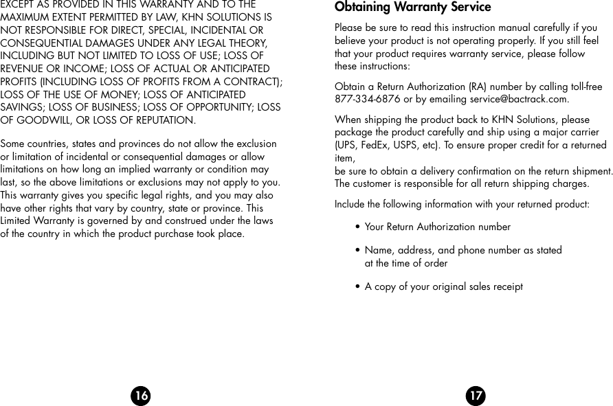 Page 10 of 11 - Bactrack Bactrack-S30-Users-Manual- Select S30 Breathalyzer Owner's Manual  Bactrack-s30-users-manual